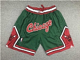 Bulls Green Pockets Swingman Shorts,baseball caps,new era cap wholesale,wholesale hats